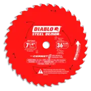 Diablo D0736CF Cermet Steel Demon Metal Cutting Circular Saw Blade 7-1/4"x 36T