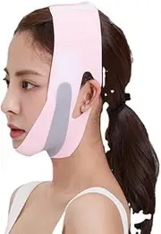 Anti Snore Chin Strap for Sleeping, Stop Snoring Solution, Comfortable Anti Snoring Devices Breathable and Reusable (Pink, One size)