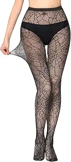 [Generic] High Waist Fishnet Mesh Net Stockings Jacquard Pantyhose，Jacquard fishing net socks sexy stockings
