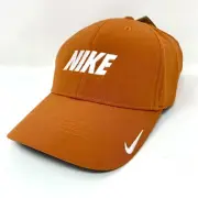 Nike Dri-Fit Golf Hat Club Cap M/L Rust Orange FB6447-802