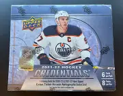 2021-22 Upper Deck Credentials Hockey SEALED HOBBY BOX - Seider Caufield IN HAND