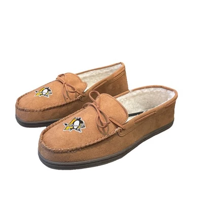 FOCO Pittsburgh Penguins Moccasin Slipper. Men’s Size XL (13-14) New In Box