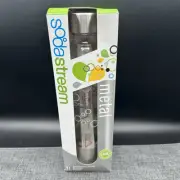 Sodastream Carbonating Bottle with Metal Cap & Metal Base 1L NEW Soda Stream