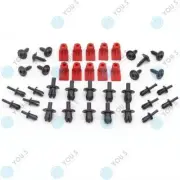 40 X You.S Orig. Set Wheel Housing Mounting Screws Clips for Opel Astra H & J
