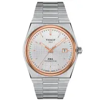 在飛比找momo購物網優惠-【TISSOT 天梭】PRX POWERMATIC 80 經