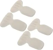 Healvian 4 Pairs Heel Protectors for High Heels Anti-abrasive T-shaped Pads Non-skidding Adhesive Shoe Inserts for Women’s Dress Shoes Sandals Boots