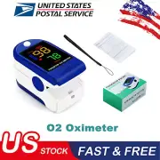 Finger Tip Pulse Oximeter SpO2 Heart Rate monitor blood oxygen Meter Sensor ....