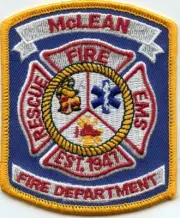 McLEAN FIRE PATCH