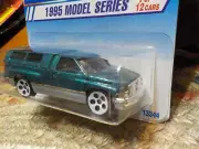 1995 HOT WHEELS MODEL SERIES DODGE RAM 1500 WHITE WHEELS