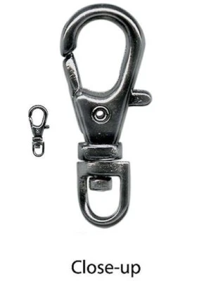 Clasp, 12 SMALL Black Gunmetal Plated 23x9mm Lobster Swivel Clip Clasps *