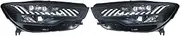 Pair Car Front Lights Compatible For Audi A6 2012 2013 2014 2015 A6L C7 LED Headlight Modified Car Styling LED DRL Lights Plug And Play(Original Halogen)