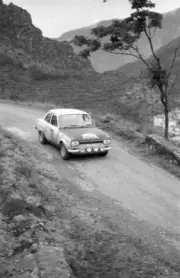 Bengt Soderstrom Gunnar Palm Ford Escort MkI 1968 Rally Car Old Photo 26