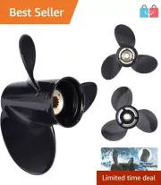 High-Quality Aluminum Outboard Propeller for Mercury Engines 30-70HP - 10 3/8" D
