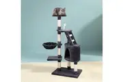 i.Pet Cat Tree 120cm Tower Scratching Post Scratcher Wood Condo House Bed Toys
