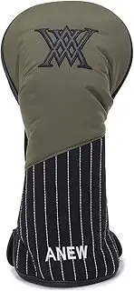 ANEW Golf AGEUUDC01KH Golf Driver Headcover OG2 Head Cover (Driver) Khaki OG2 Head Cover (for Driver) Khaki