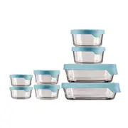Anchor Hocking 8 Piece Kitchen Storage Set With Lids - Robins Kitchen