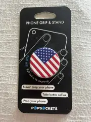 Popsockets Flag Phone Grip & Stand Patriotic Red White Blue
