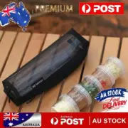 Camping Spice Kit with 5 Clear Seasoning Bottles Camping Seasoning Container