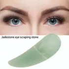 Curved Cosmetic Spatula Scoop Mini Gua Sha Jadestone Curved Makeup Eye Cream NOW