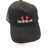 在飛比找蝦皮購物優惠-TRUE RLGN 黑色網子棒球帽