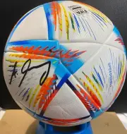 AARON MOOY SIGNED QATAR W/CUP BALL