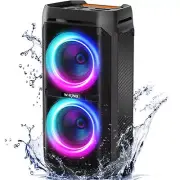 220W Peak Party Bluetooth Speaker Large, Deep Bass 115 dB Loud Speaker Wirele...