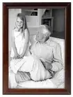 MCS Bullnose Tabletop 4x6 Picture Frame Walnut (Same Shipping Any Qty)