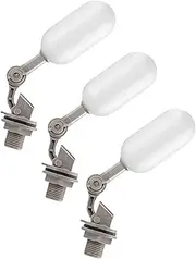 Float Valve Set with Adjustable Arm, 1/2-inch Water Supply, 3-Piece, for Livestock Water Tanks