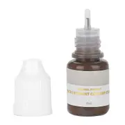 Microblading Pigment Ink Semi Permanent Eyebrow Lips Eye Line Tattoo Brown&Coffee(Eyebrow)