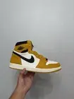 Air Jordan 1 High OG Men's Sneakers Yellow Ochre, Size 11, DZ5485-701