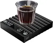 Precision Coffee Scale | Pocket Scale Coffee with Timer | Portable Kitchen Gadget for Home Shop Travel Tea Brewing Roasting
