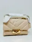 Michael Kors Cece Extra-Small Quilted Leather Crossbody Bag Optic Soft pink