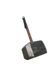 Large fake Thor Hammer Color: Silver