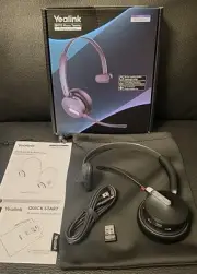Yealink BH70 Mono Teams USB-A Bluetooth Wireless Headset #1208665 Lightweight Nw