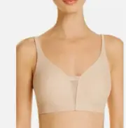Calvin Klein Invisibles with Mesh Bralette, Bare, L QF5380-265