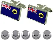 [Select Gifts] Shirt Dress Studs Western Australia Flag Cufflinks