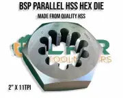 BSP Die Nut 2" - 11TPI Pipe Thread Parallel HSS