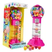 10.5" Gumball Machine for Kids, Spiral Style Candy Dispenser for Gifts,