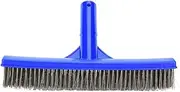 XIASABA 1Pc Premium Swimming Pool Wall Brush with Steel Wire Ideal for Spa Pond Cleaning Equipment Quality Steel Wire Thick Wear and High Density Elastic and