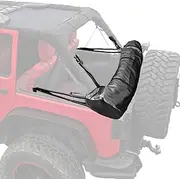 Shadeidea Soft Top Boot for Jeep Wrangler JK Unlimited 2 Door JKU 4 Door 2007-2018 Premium Storage Cover with Pouch - 3 Years Lasting