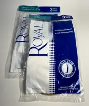 Royal / Dirt Devil Standard Paper Vacuum Bags - 3pack - Metal Tank - Type J