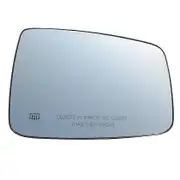 For Ram 1500 2500 2009-2019 Car Front Right Heated Side Door Wing Rear View Mirror Lens Glass white mirror
