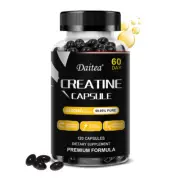 Creatine 120 capsules - Enhances muscle performance and maintains energy levels