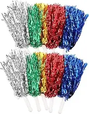 [Milisten] Cheerleading Performance Props 10pcs Pom Poms Cheer Pompom Props for Gymnastics