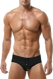 Panegy Men's Sexy Swim Underwear Briefs Fashion Board Shorts Stretchy Swimsuit Boyshorts