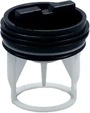 Washing Machine Drain Outlet Plug, Drain Pump for Washer, Laundry Replacement Part, Drain Pump Fluff Filter for Washing Machines Prevent Water Spills and Leaks