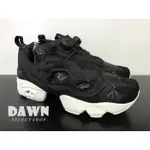 【DAWN SHOP】現貨REEBOK INSTA PUMP FURY GALLERY V70812爆裂紋 黑魂 黑白