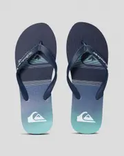 [Quiksilver] Quiksilver Men's Molokai Swell Vision Flip Flops Slippers in Blue Size 09 09 Blue