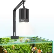 hygger 100W Aquarium Full Spectrum RGB COB LED Clip On Fish Tank Grow Light