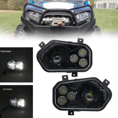 For Polaris RZR 570 800 900 2011-14 / Sportsman / Ranger 2012-13 LED Headlamps
